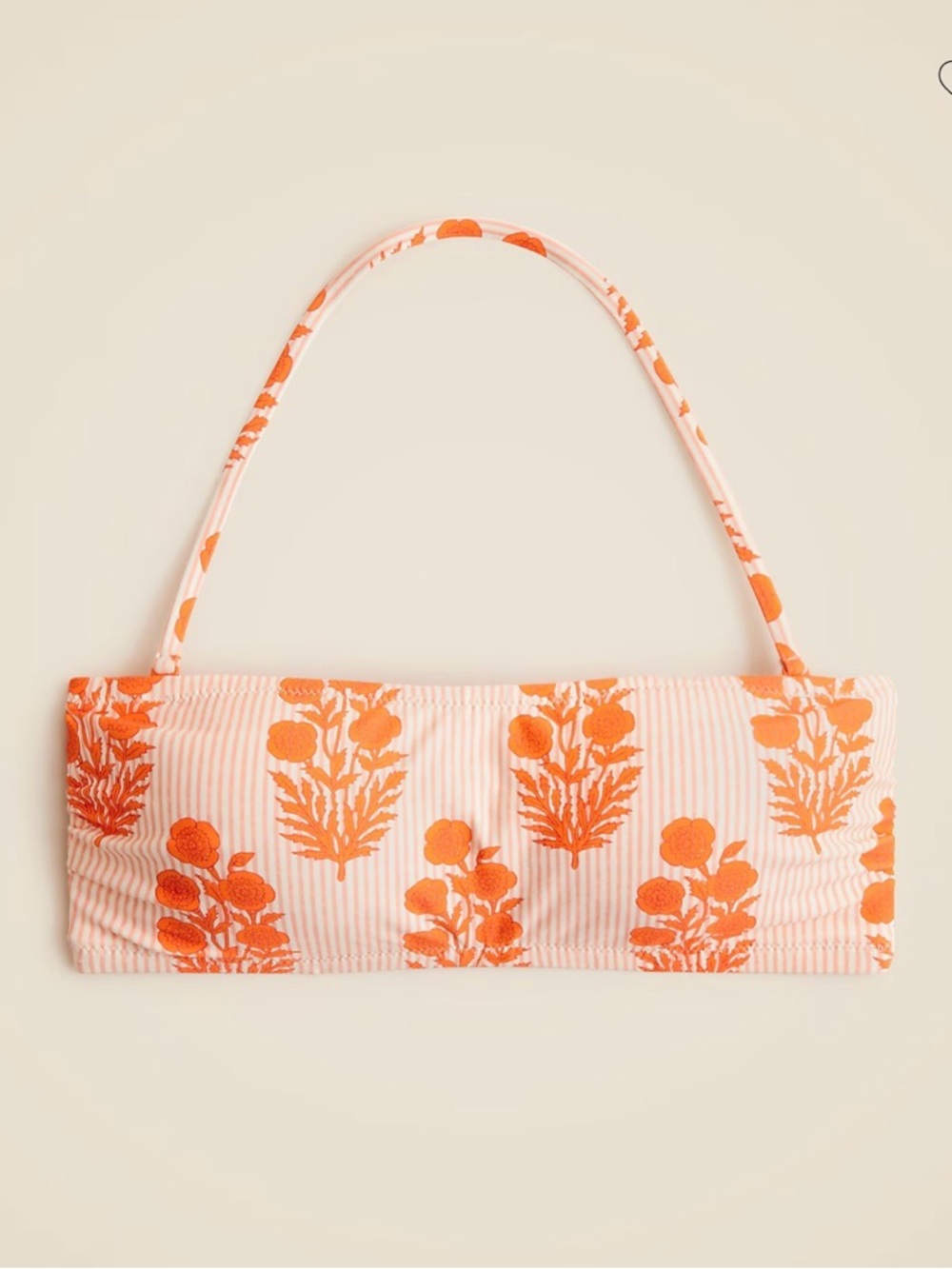 SZ Blockprints™ X J.Crew bandeau bikini top